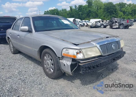 2004 Mercury Grand Marquis Ls из США, поврежденный, VIN 2MHFM75W84X658355